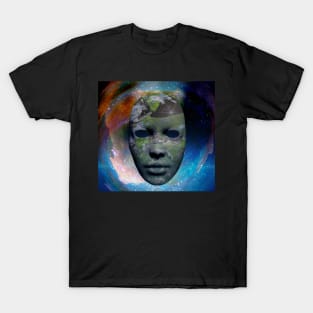 Mask in the space T-Shirt